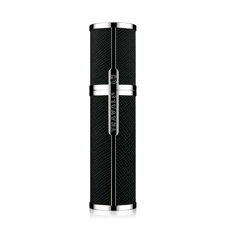Travalo Milano refillable perfume sprayer 5 ml Black