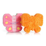 Spongelle Sponge Animal Kids Washing Sponge Butterfly 1pc