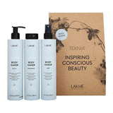 Lakme Tkn Retail Pack Body Maker: Shampoo 300 ml + Conditioner 300 ml + Imma 300 ml