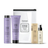 Lakme Teknia Blonde Lovers Pack: Shampoo 300 ml + Hair Ash 250 ml + Deep Care Drops 100 ml