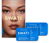 Swati Colored 1-Month Lenses Sapphire 1 Pair