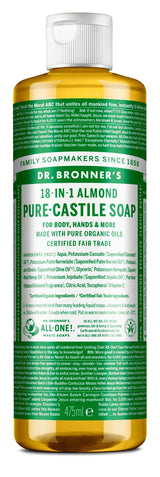 Dr. Bronner's 18-in-1 Liquid Soap Almond 475ml