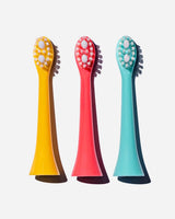 Spotlight Oral Care Colored Sonic Replacement Heads For Kids