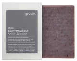 Gruum Sapa Zero Plastic Body Bar - Patchouli & Sandalwood 95g