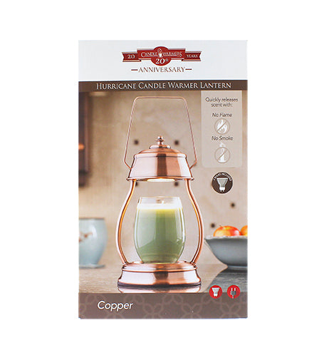 Candle Warmers Hurricane kopparljuslykta med värme