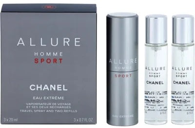 Chanel Allure Homme Sport Eau Extreme EDT M 3x20 ml refillable