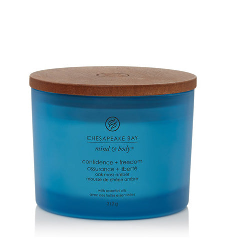 Chesapeake Bay Confidence + Freedom scented candle 3 wicks 312 g