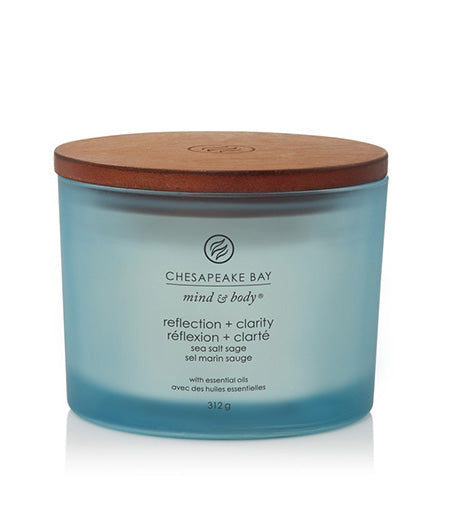 Chesapeake Bay Reflection + Clarity scented candle 3 wicks 312 g
