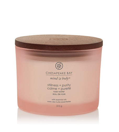 Chesapeake Bay Stillness + Purity scented candle 3 wicks 312 g