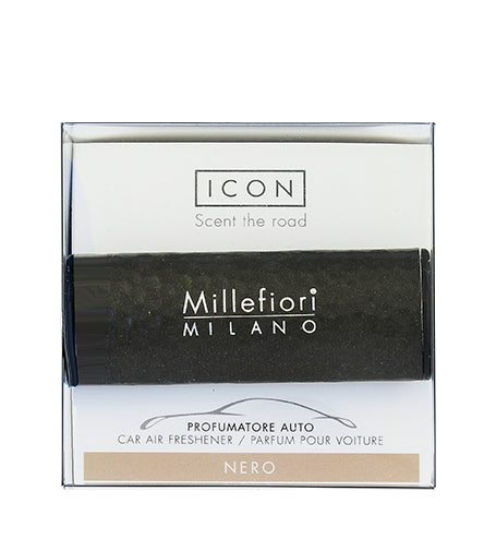 Millefiori Milano Icon Metal Nero Car fragrance