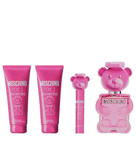 Moschino Toy 2 Bubble Gum SET W (EDT 100ml + Body Lotion 100ml + SG 100ml + EDT 10ml)