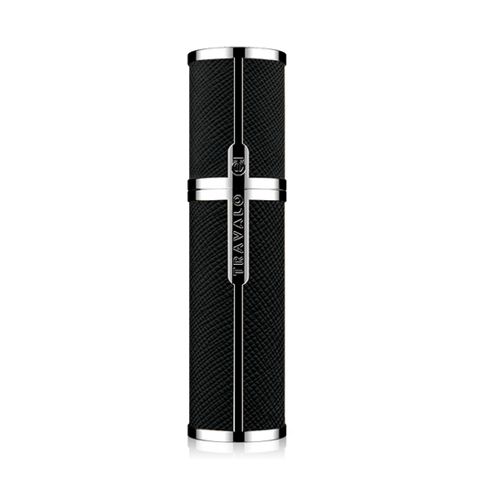 Travalo Milano refillable perfume sprayer 5 ml Black