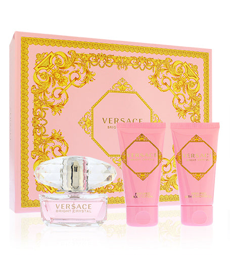 Versace Bright Crystal EDT W 50 ml + lotion 50 ml + duschgel 50 ml Presentset