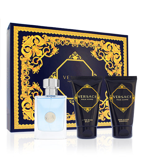 Versace Pour Homme EDT M 50 ml + aftershave balsam 50 ml + duschgel 50 ml Presentset