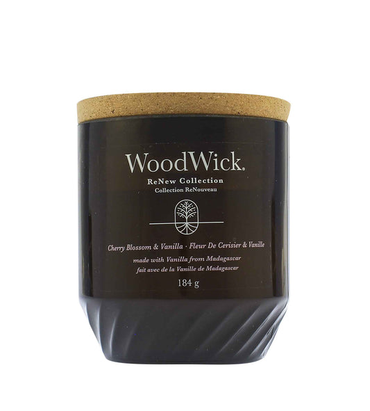WoodWick ReNew Cherry Blossom & Vanilla candle 184 g
