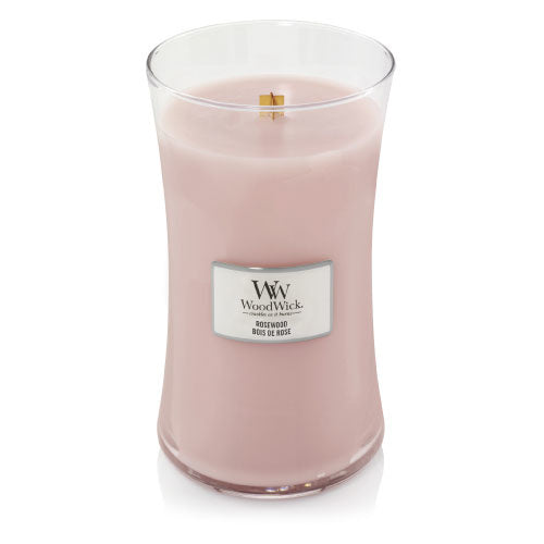 WoodWick Rosewood scented candle with wooden wick 609,5 g