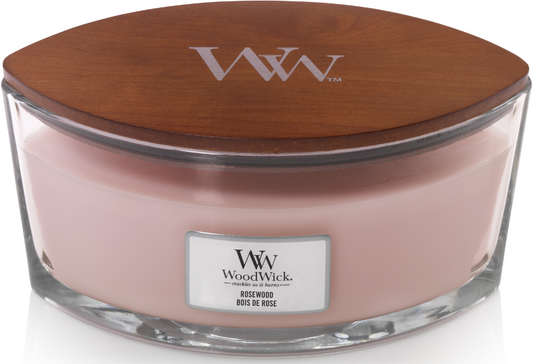 WoodWick Rosewood scented candle with wooden wick 453,6 g