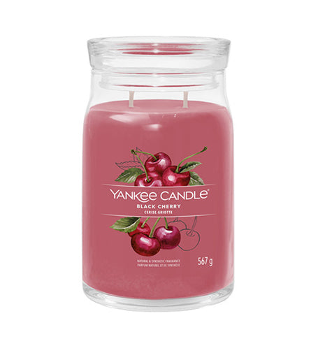 Yankee Candle Black Cherry signature large candle 567 g