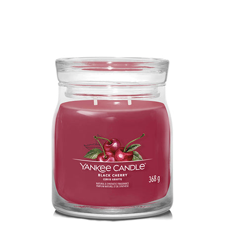 Yankee Candle Black Cherry signature candle 368 g