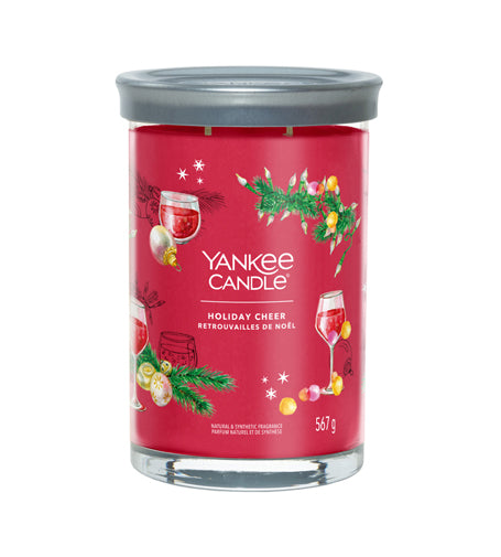 Yankee Candle Holiday Cheer signature large tumbler 567 g