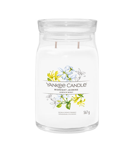 Yankee Candle Midnight Jasmine signature large candle 567 g