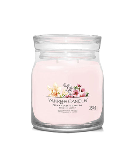 Yankee Candle Pink Cherry & Vanilla signature candle 368 g