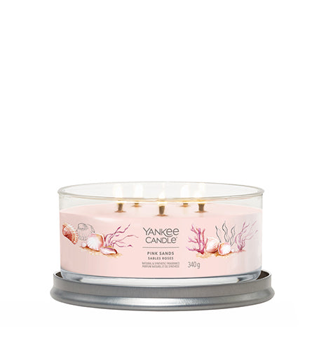 Yankee Candle Pink Sands signature tumbler 5 wicks 340 g