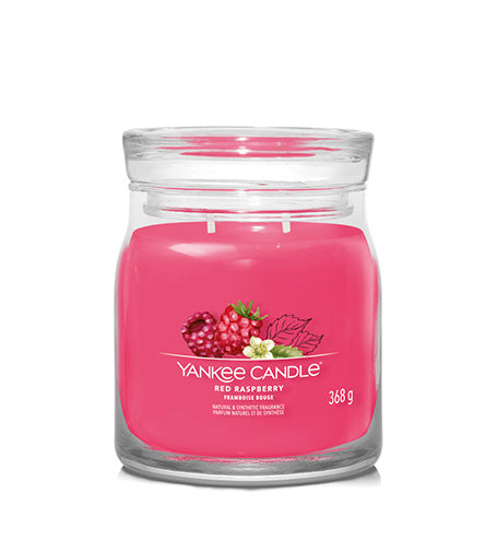 Yankee Candle Signature Red Raspberry scented candle 368 g