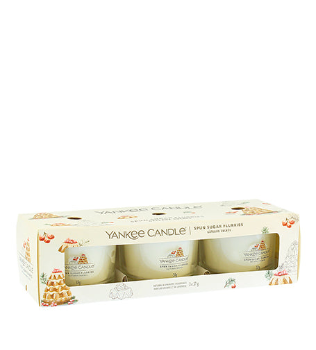 Yankee Candle Spun Sugar Flurries candle 3 x 37 g