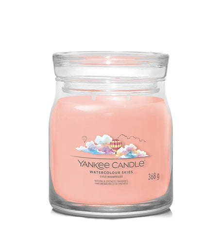 Yankee Candle Watercolour Skies Signature Scented Candle 368g