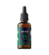 Zelená Bába Fullspektrum CBD-olja 5% 10 ml